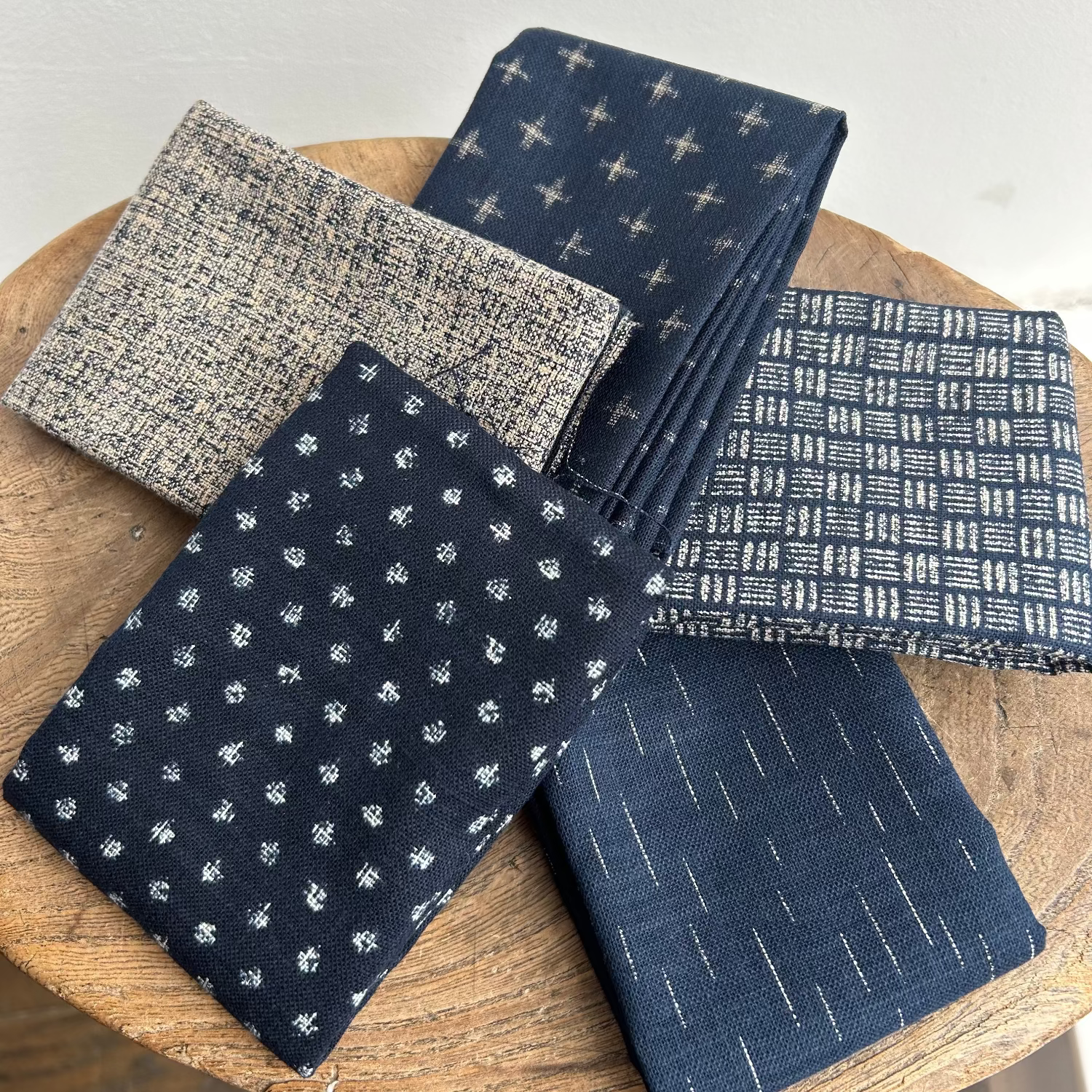 Sevenberry Indigo - Fat Quarter Bundle of 5