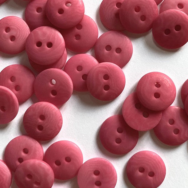 Corozo Button - Paler Pink