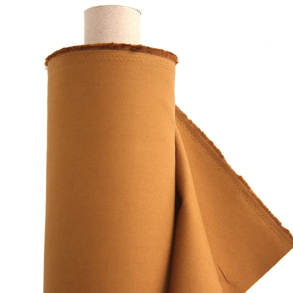 Oil Cloth - 8oz Dry Wax Cotton - Caramel