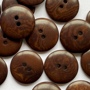 Corozo Button - Brown