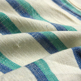 Alexia Marcelle Abegg - Jolie Toweling 16" - Apron Stripes Chore Coat - Blue