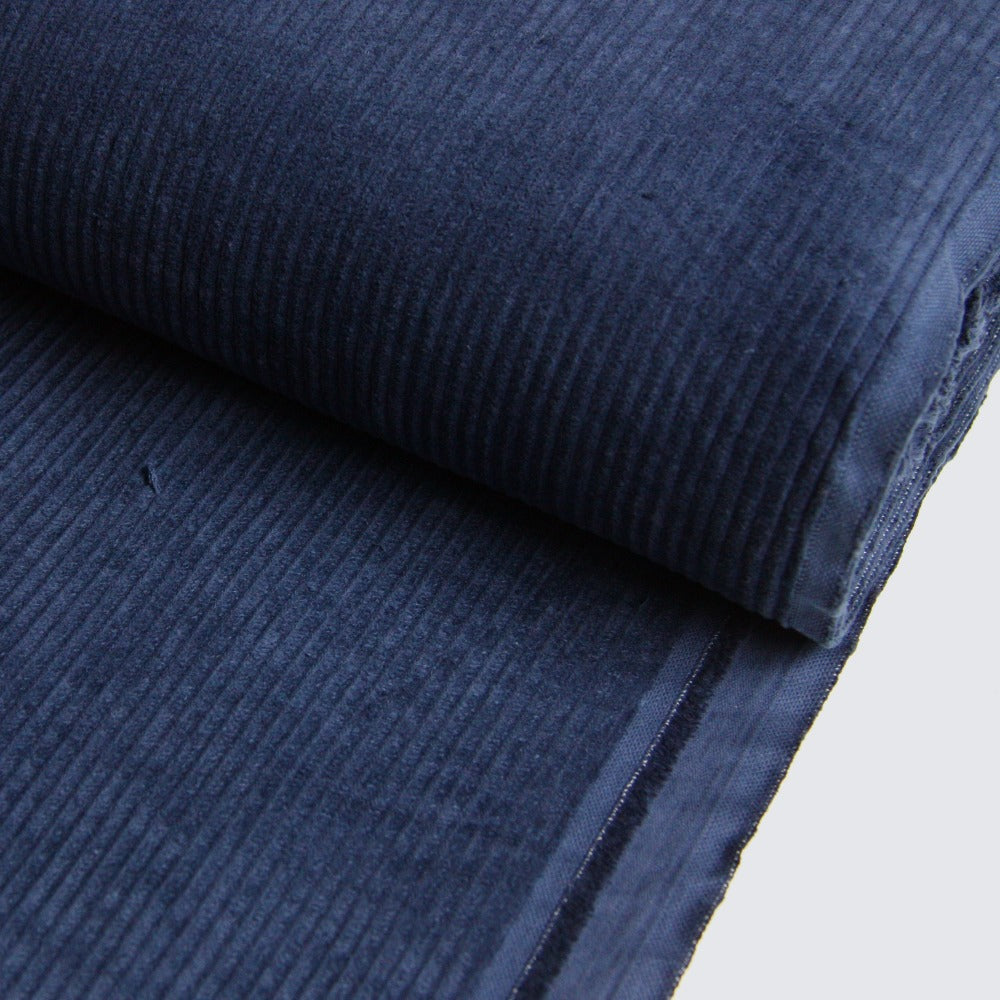 4.5 Wale Washed Corduroy - Dark Blue