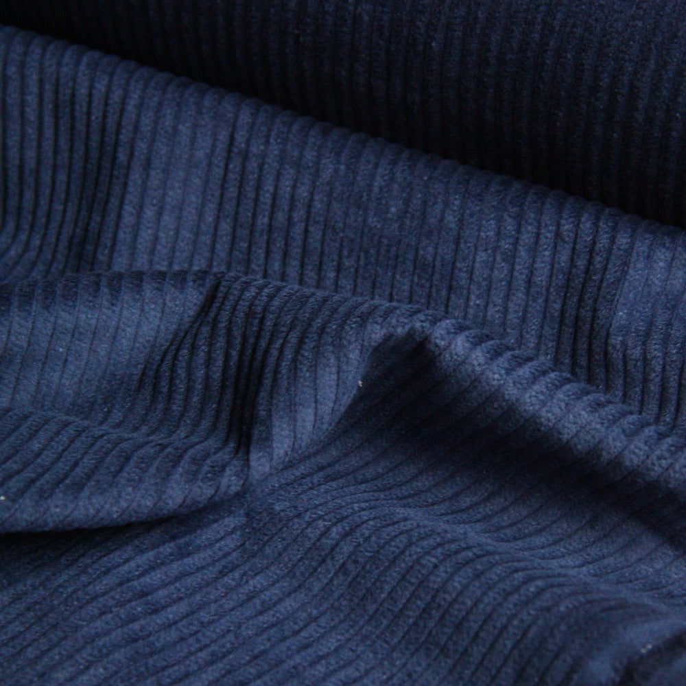 4.5 Wale Washed Corduroy - Dark Blue