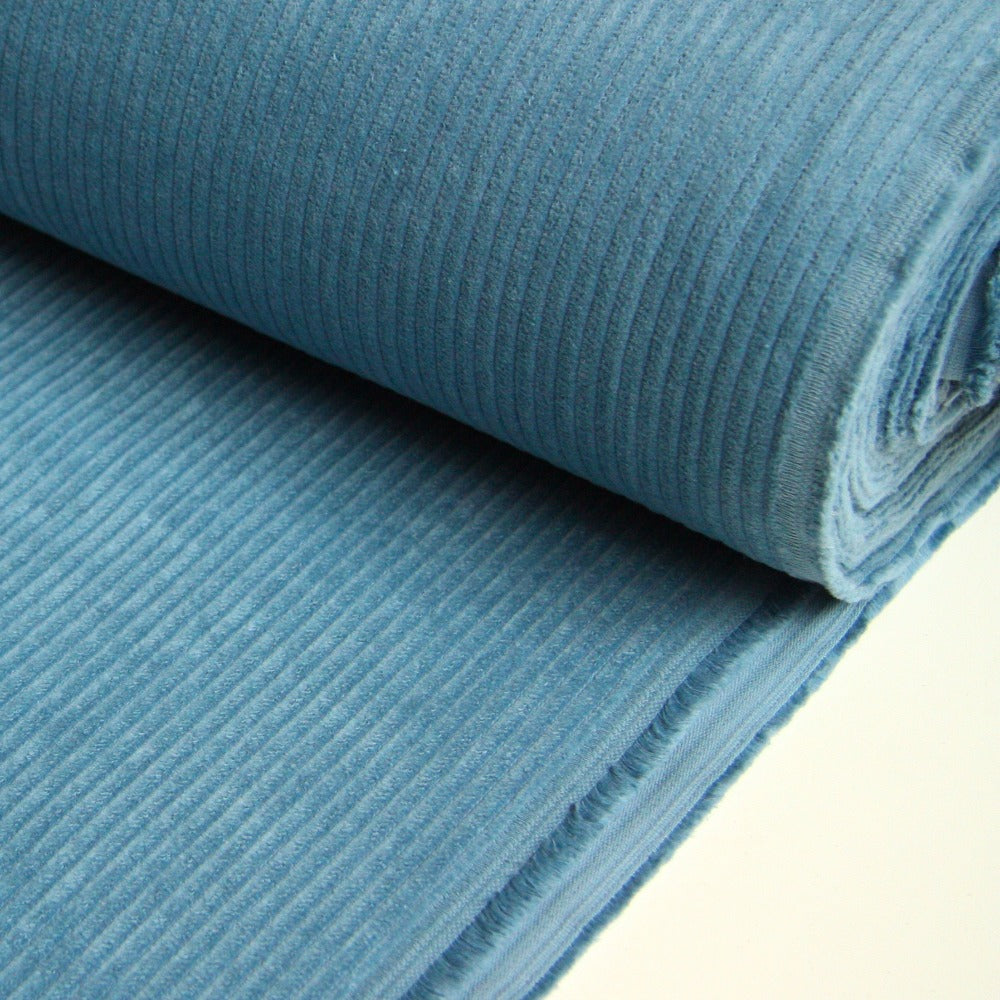 4.5 Wale Washed Corduroy - Pale Blue