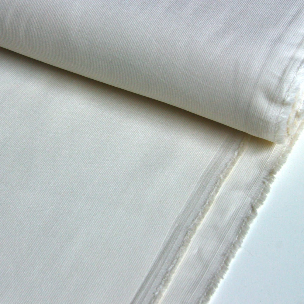 Cotton Needlecord - Ecru