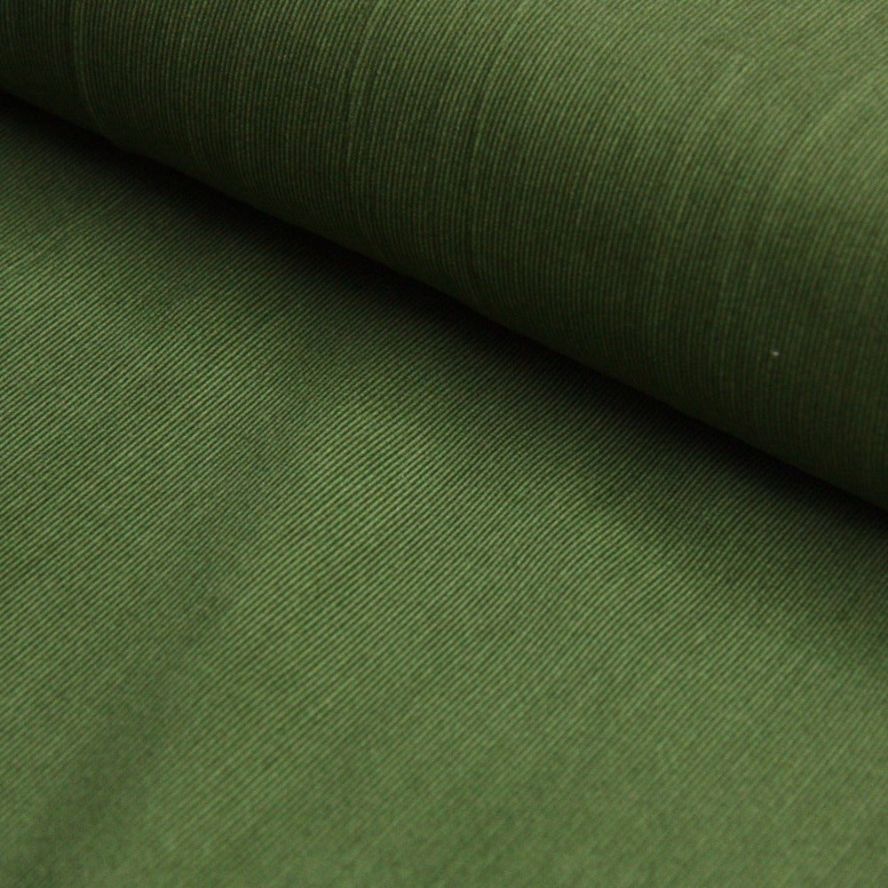 Cotton Needlecord - Olive
