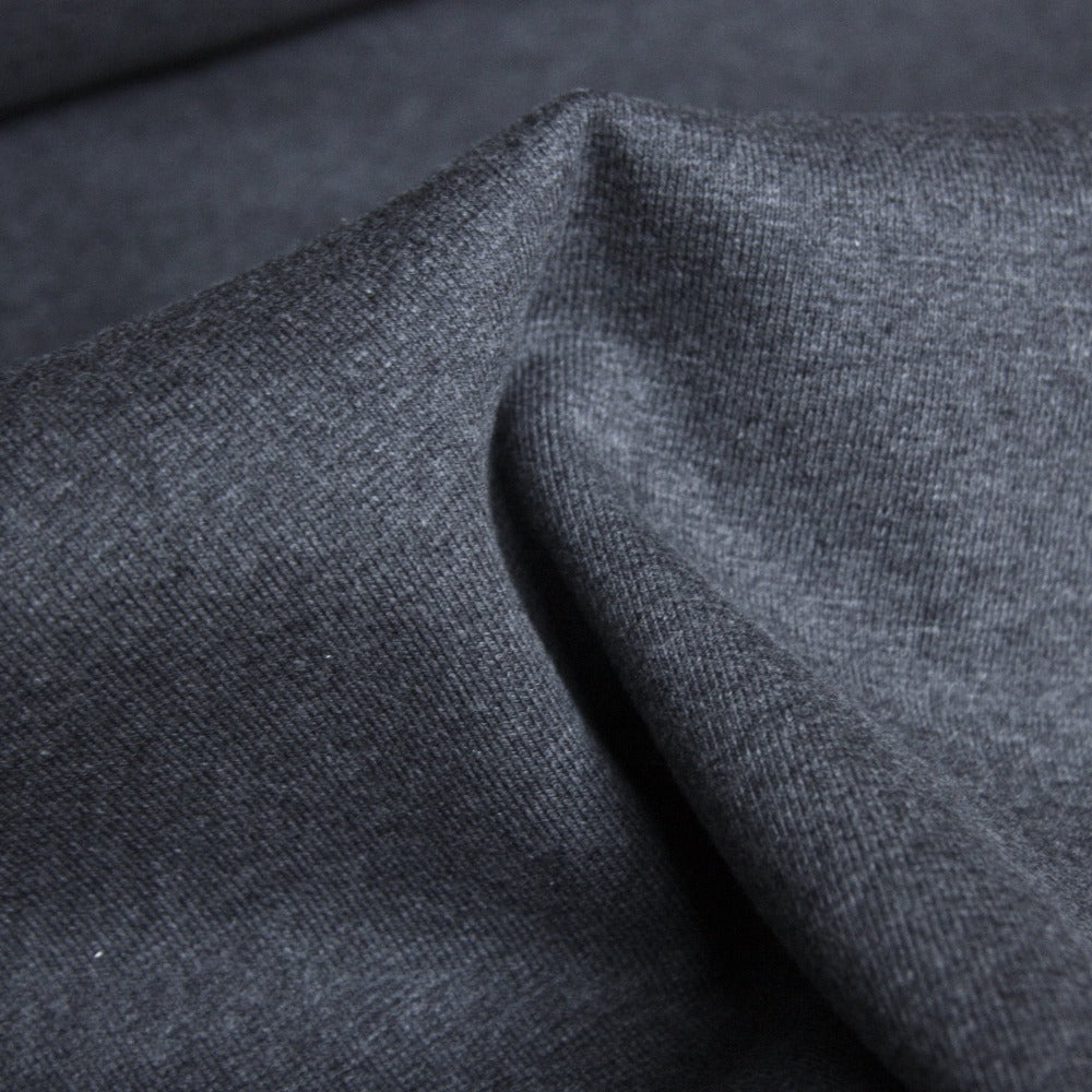 Organic Cotton Cuffing - Anthracite Marl