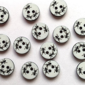Ant Buttons - 12mm