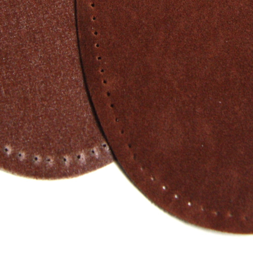 Maison Sajou Iron-on Suedette Elbow Patches - Toffee