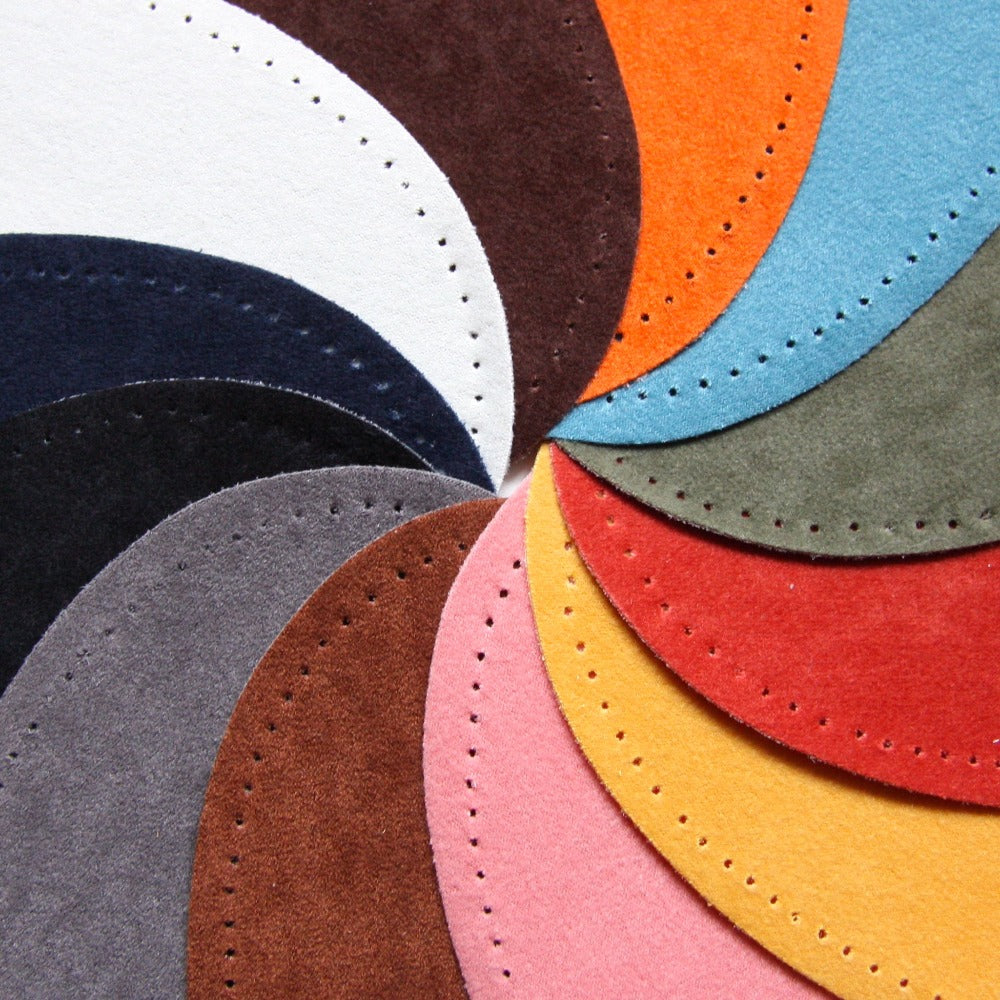 Maison Sajou Iron-on Suedette Elbow Patches - Blue