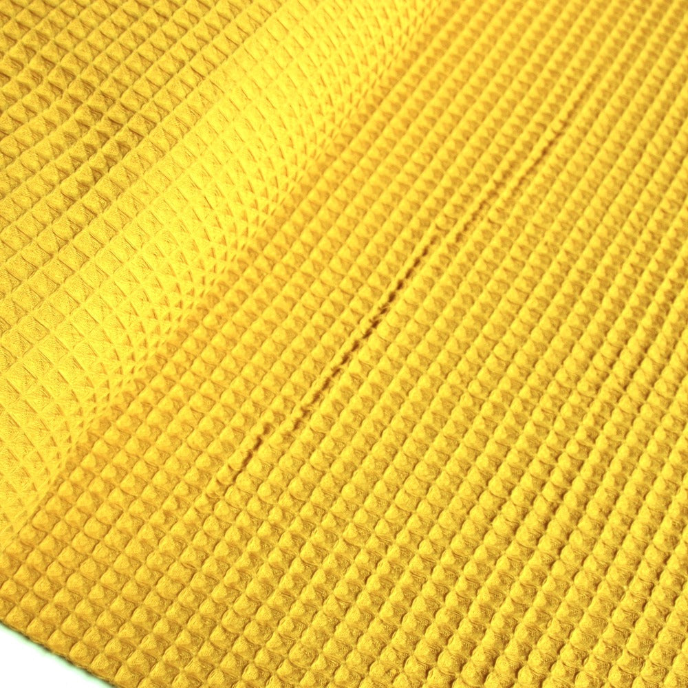Cotton Waffle - Yellow