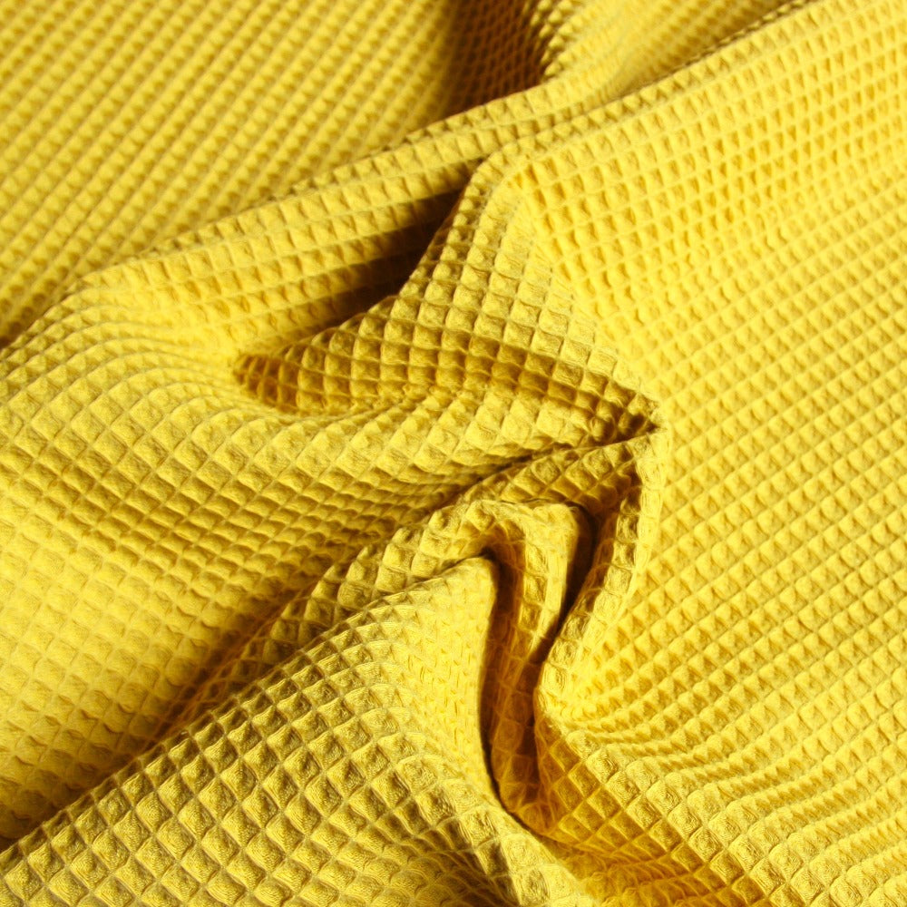 Cotton Waffle - Yellow