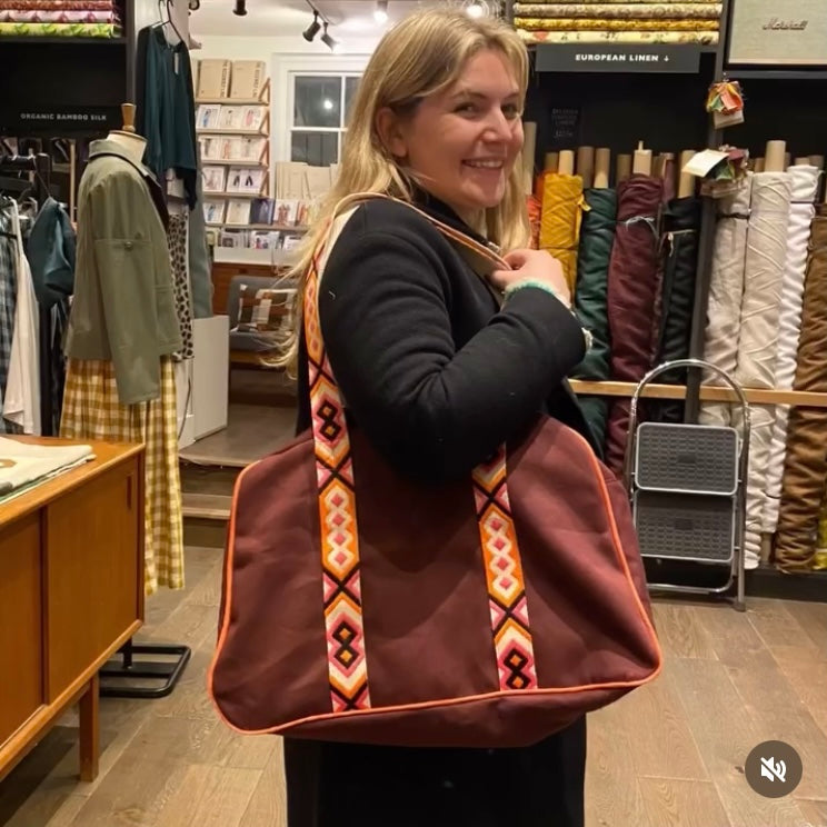 Introduction to Machine Sewing: Make a Lined Holdall in 3 Weekly Sessions