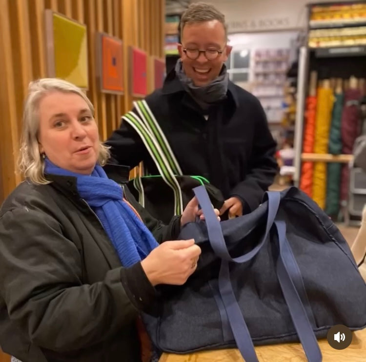 Introduction to Machine Sewing: Make a Lined Holdall in 3 Weekly Sessions