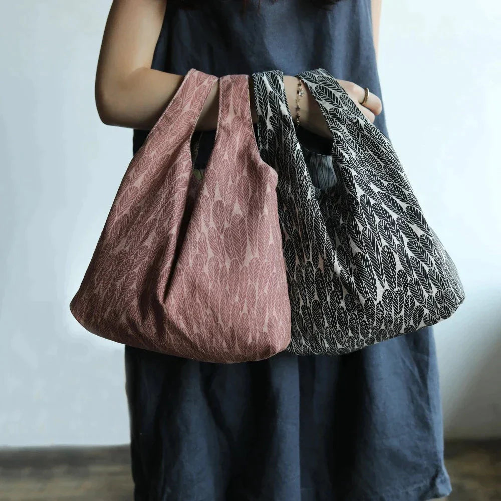 Lightweight Canvas - Bookhou - Leaf - Green