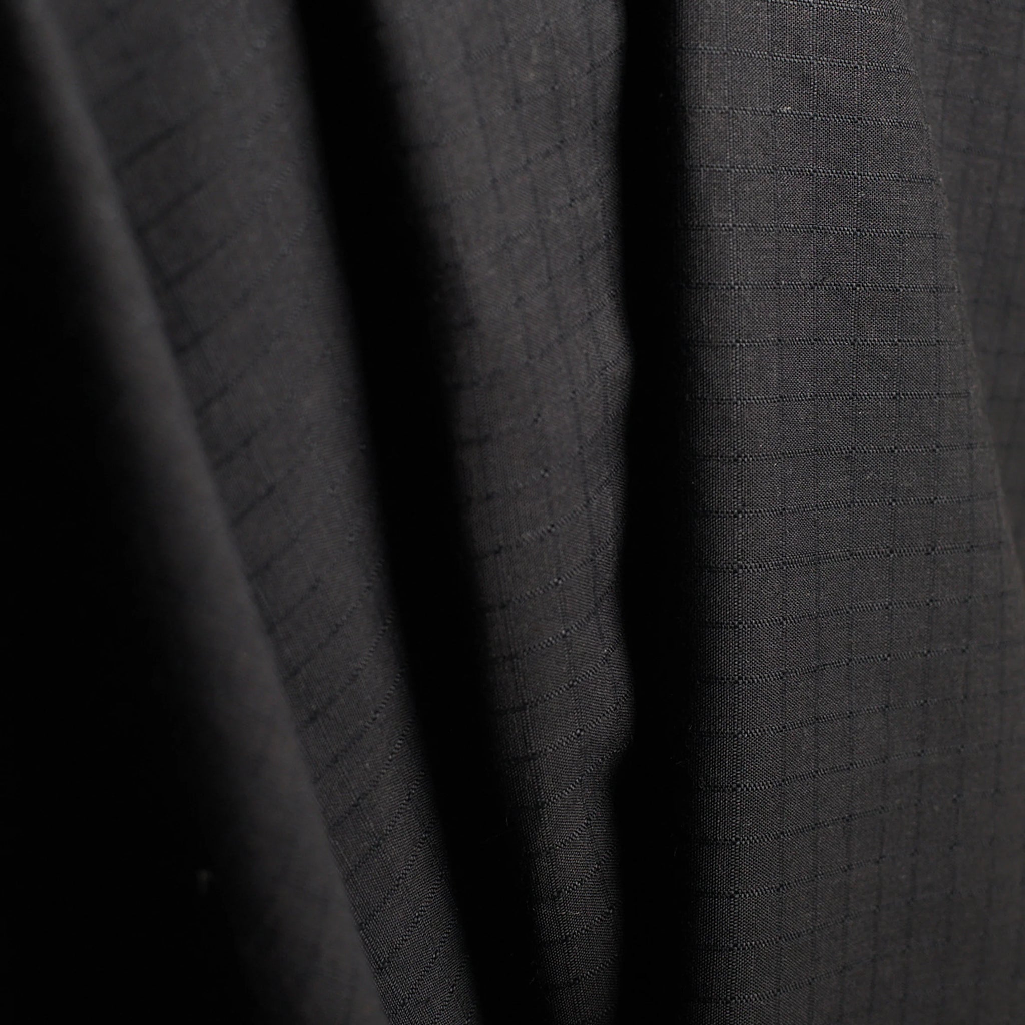 Atelier Brunette- Viscose/Linen - Little Tile  - Deep Charcoal