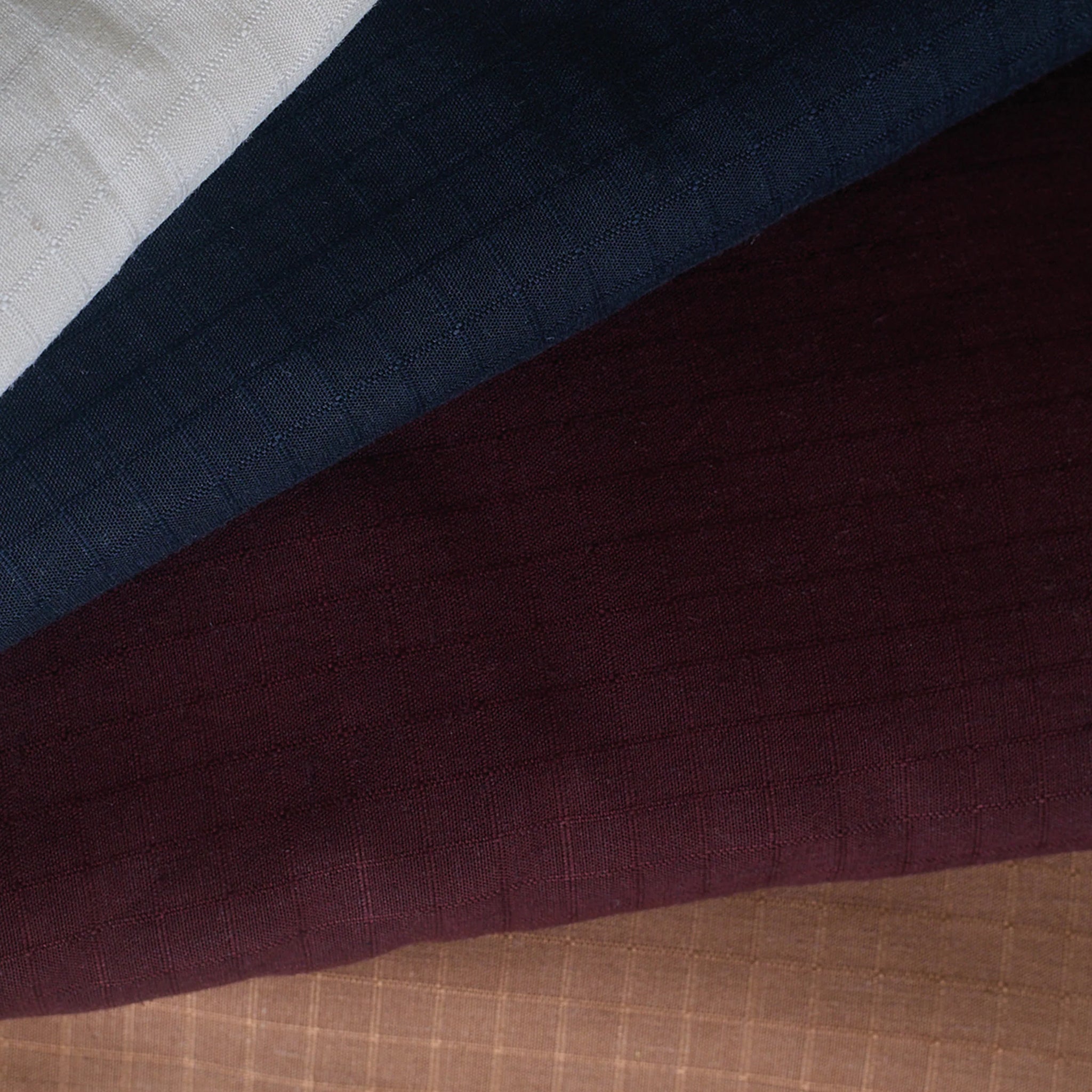 Atelier Brunette- Viscose/Linen - Little Tile  - Deep Charcoal