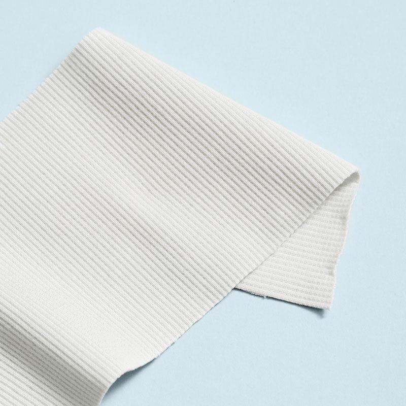 Organic Cotton Ribbing - Undyed