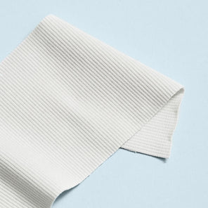 Organic Cotton Ribbing - Undyed