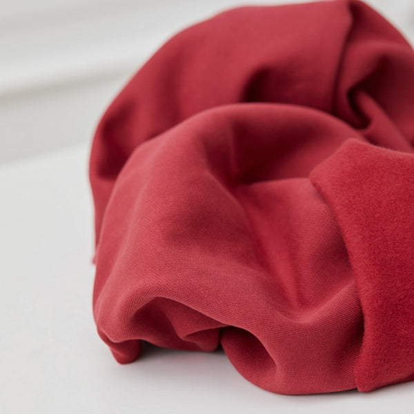 Organic Cotton Fleece - Red