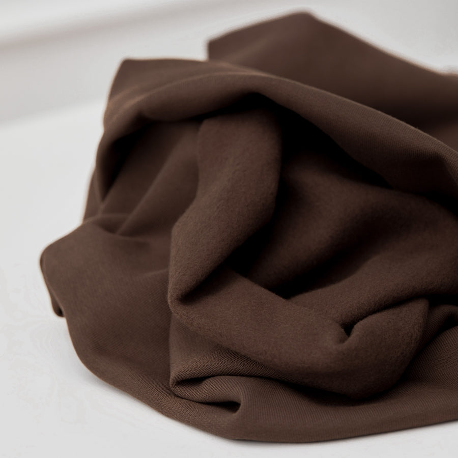 Organic Cotton Fleece - Umber