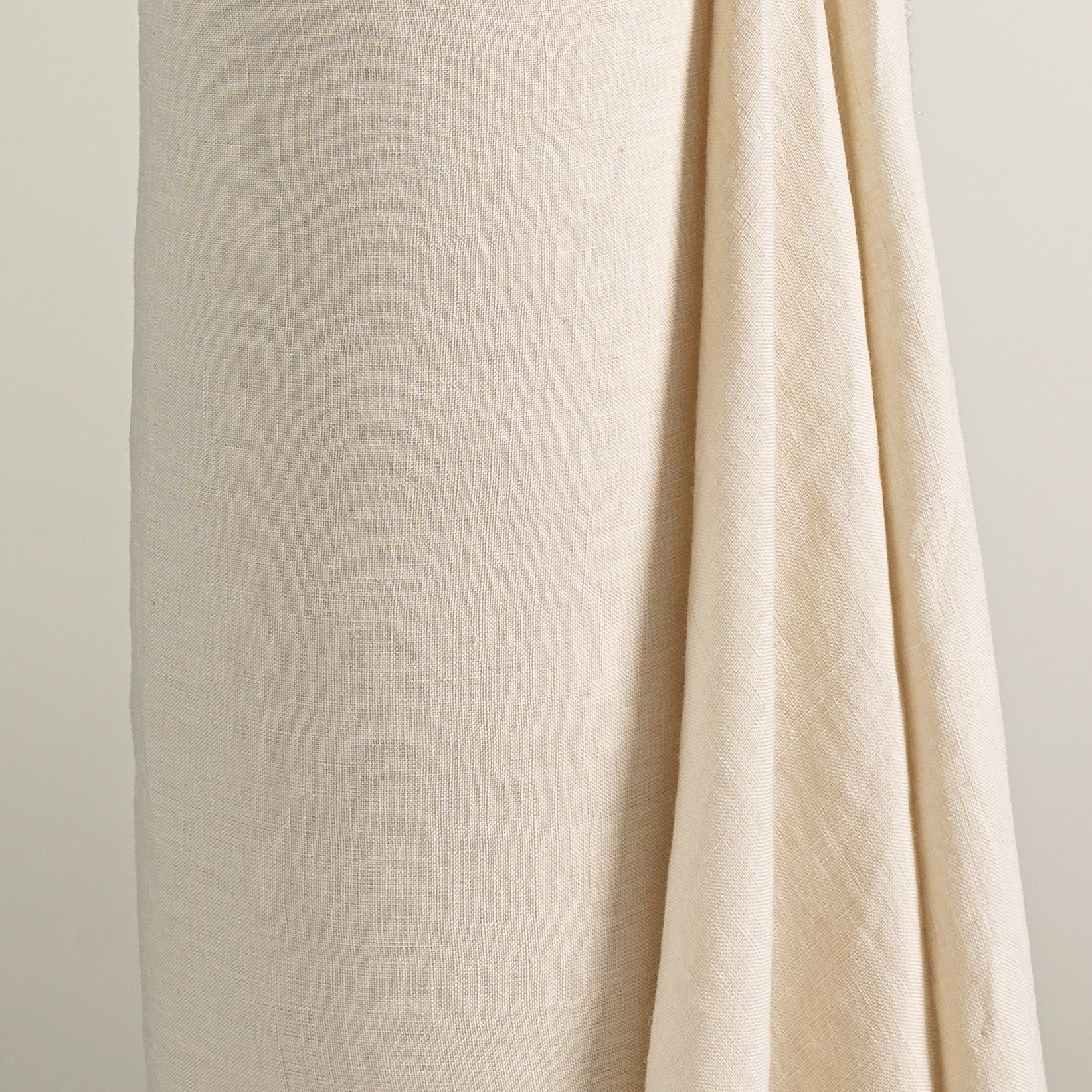 European Washed Linen - Ivory