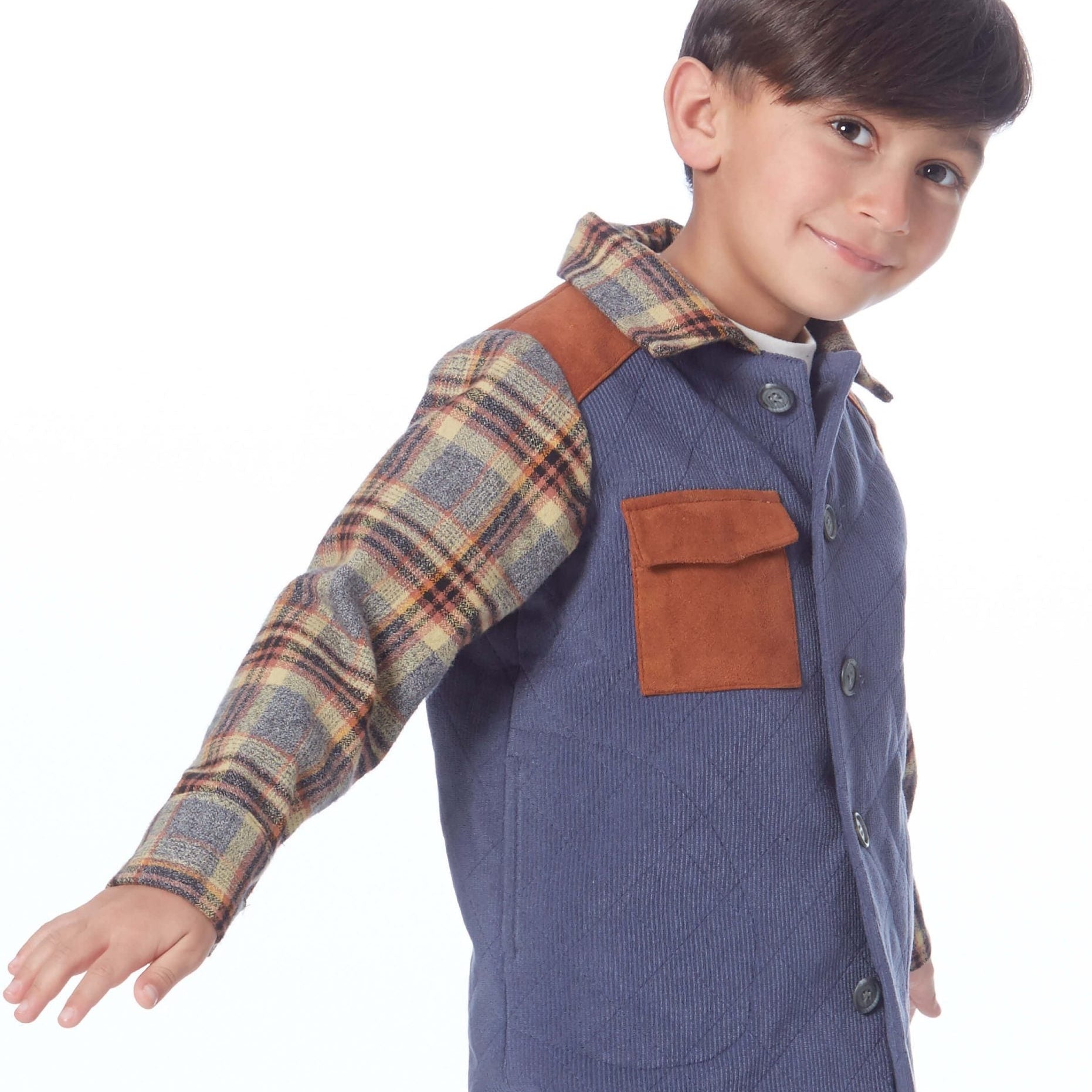 McCall's- 7638 Men's / Boys Jacket's with Hood Options