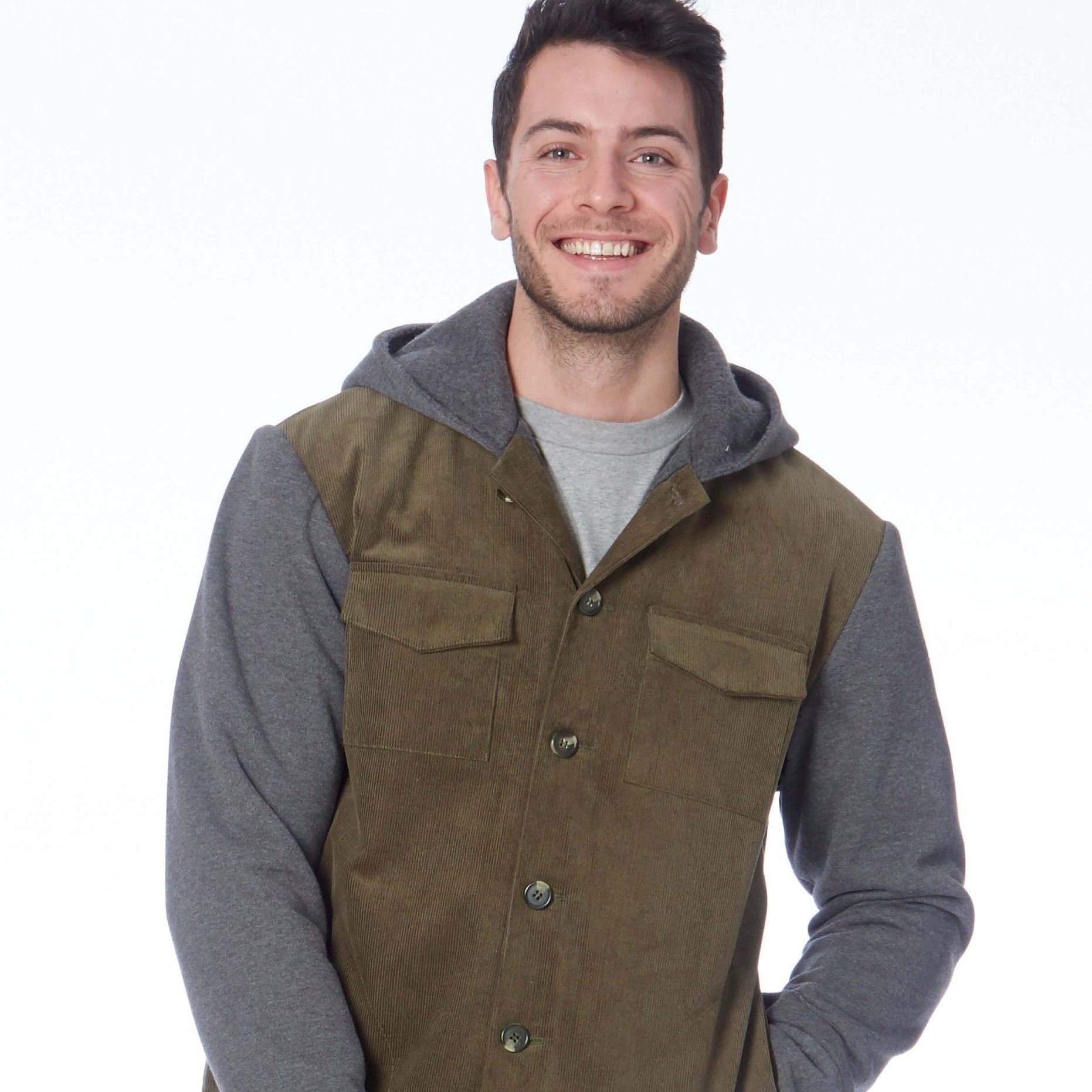 McCall's- 7638 Men's / Boys Jacket's with Hood Options