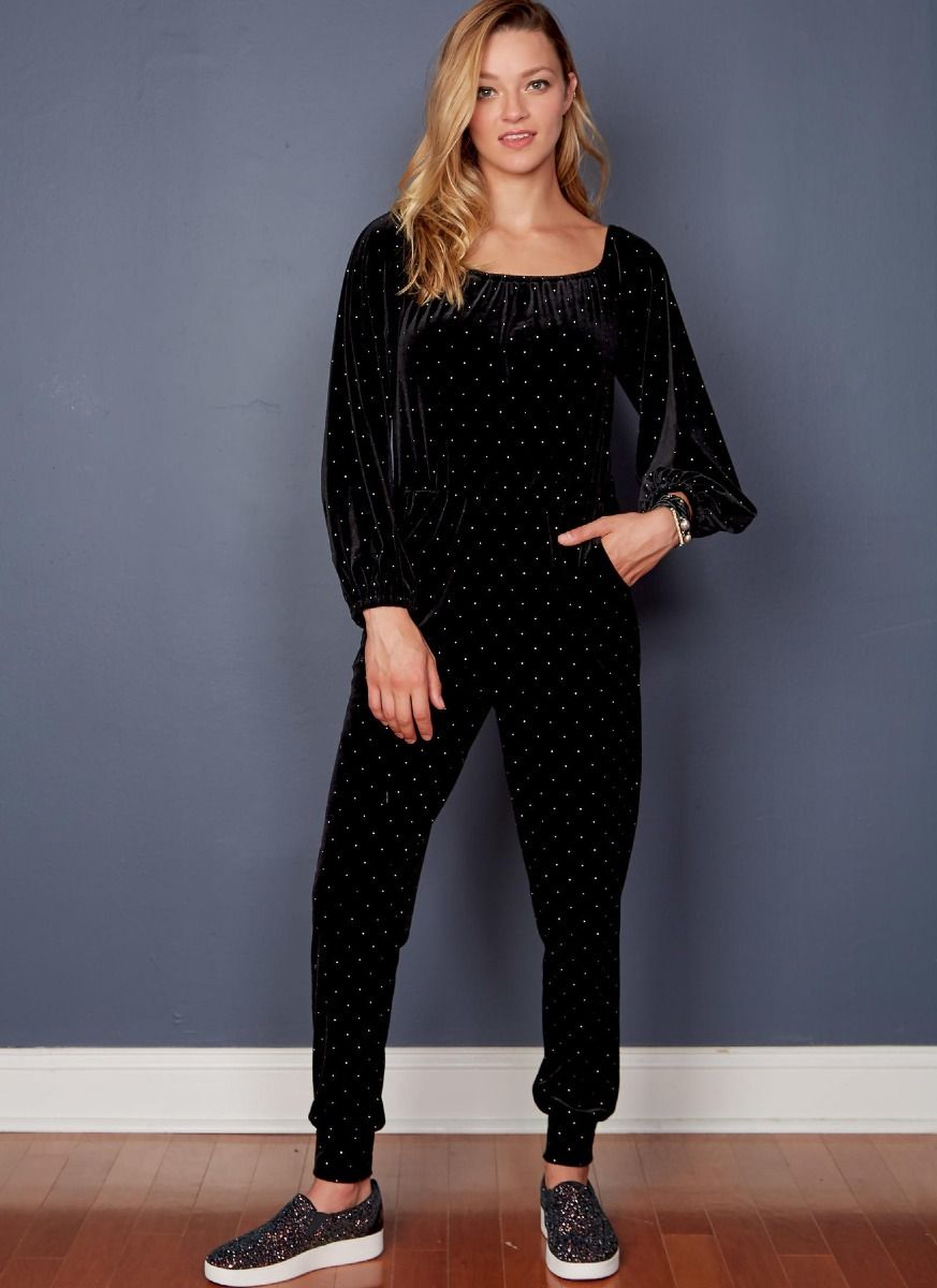 McCall's 7818 Women's Knit Party Romper