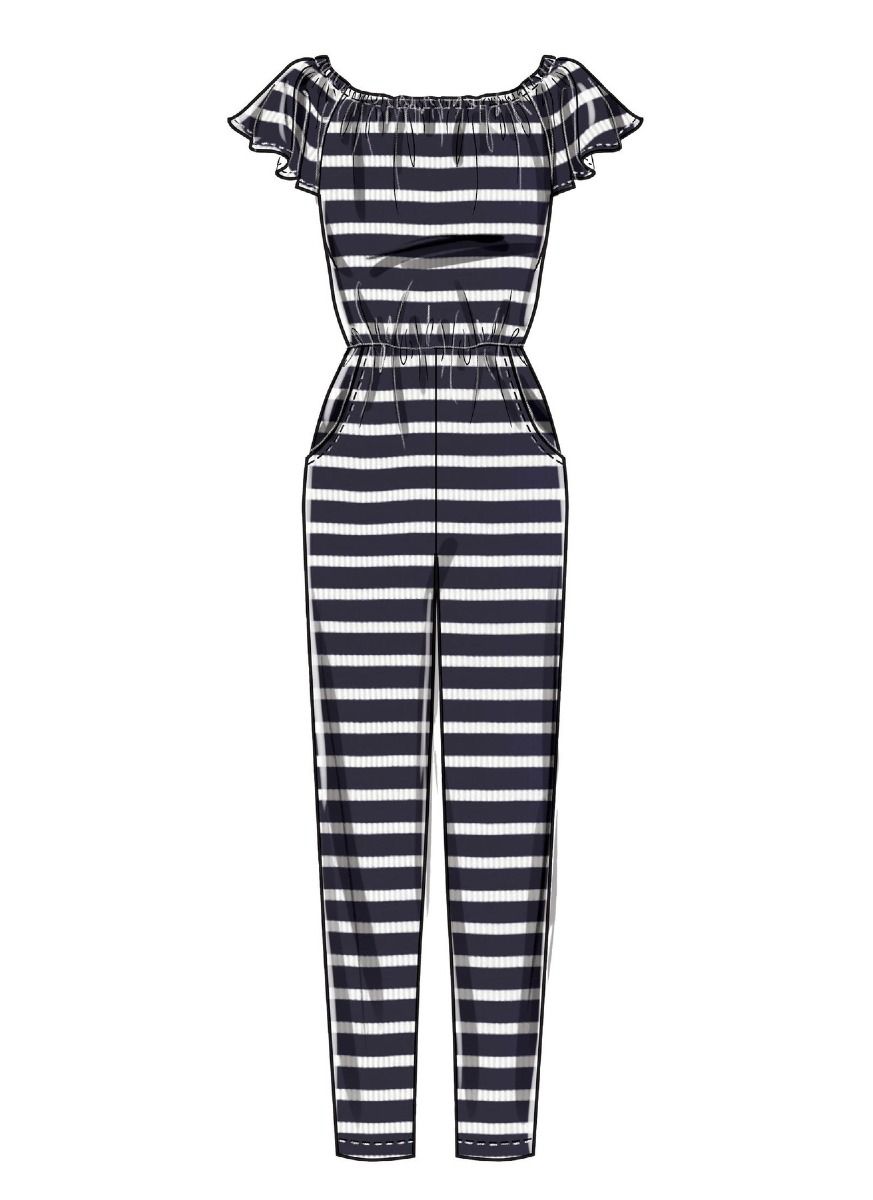 McCall's 7818 Women's Knit Party Romper