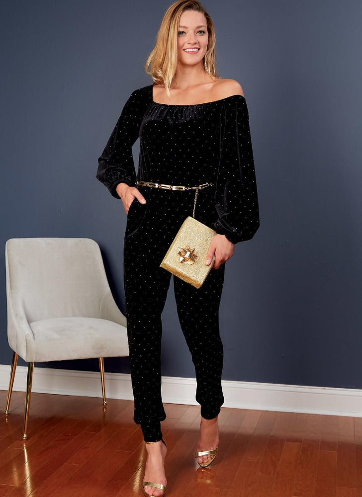 McCall's 7818 Women's Knit Party Romper