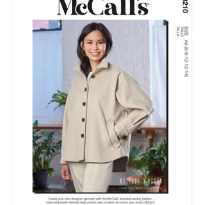 McCall's- 8210 Women's Coat