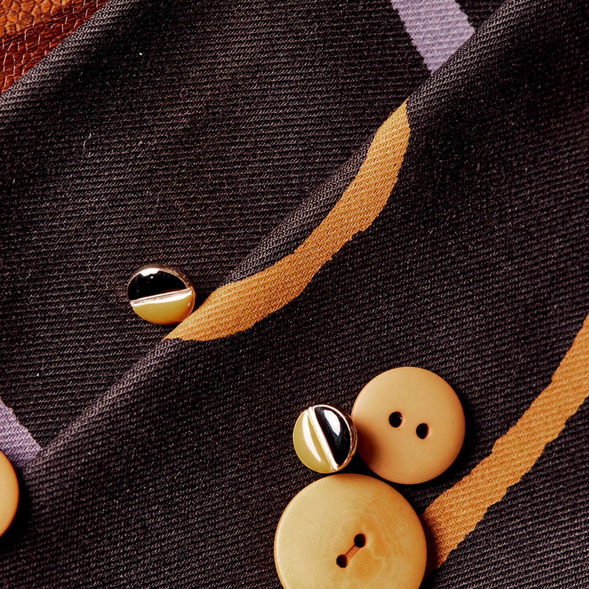 Atelier Brunette - Printed Viscose - Misty Black