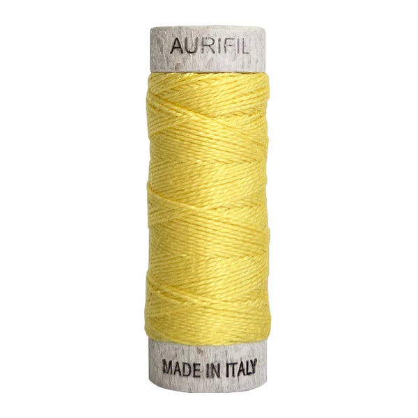Aurifil 8wt Cotton Thread - 2115 Lemon