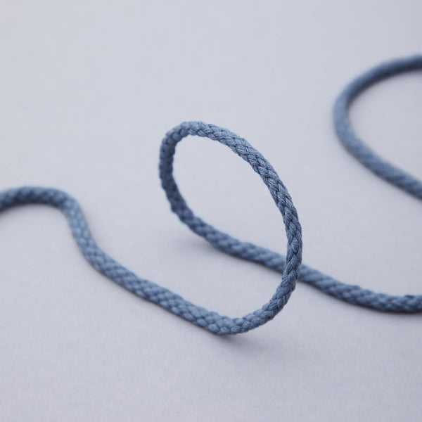 Cotton Drawstring Cord 5mm - Thunder