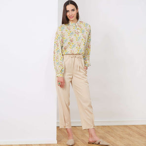 New Look Women's 6704 - Misses’ Top and Pull-On Trousers