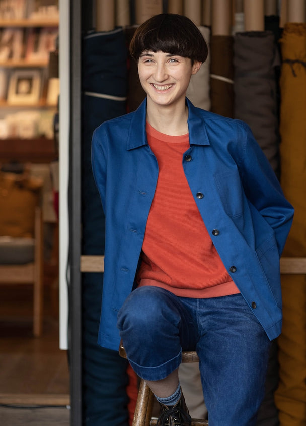 Ottoline Jacket in Light Cotton Twill