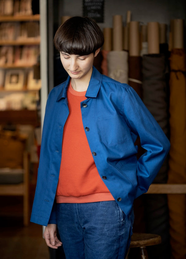 Ottoline Jacket in Light Cotton Twill