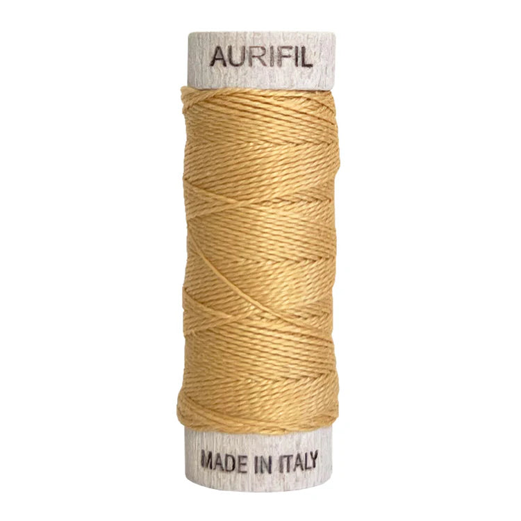 Aurifil 8wt Cotton Thread - 5001 Ocher Yellow