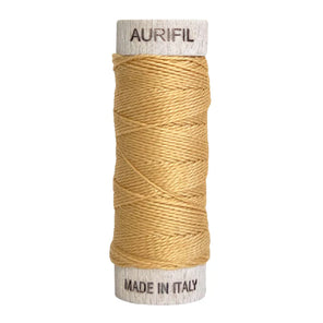 Aurifil 8wt Cotton Thread - 5001 Ocher Yellow