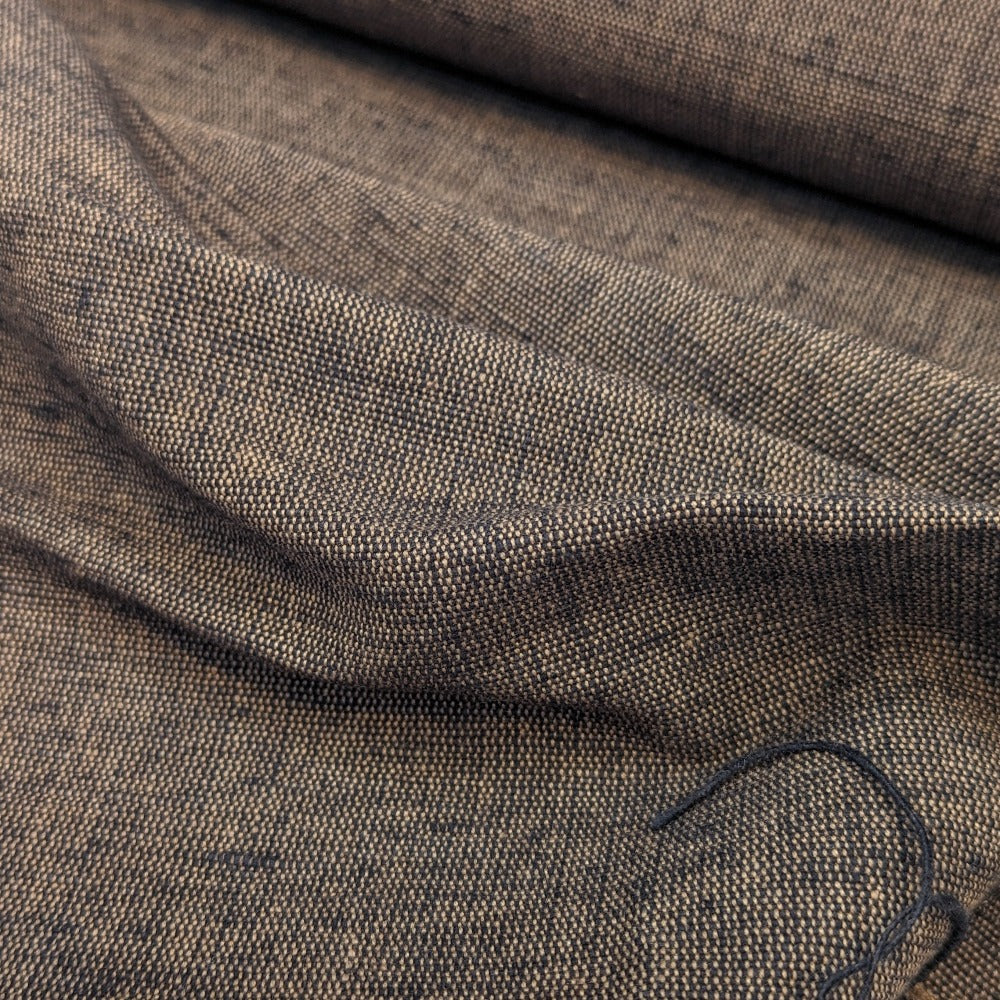 Organic Cotton Dunweave - Black/Brown