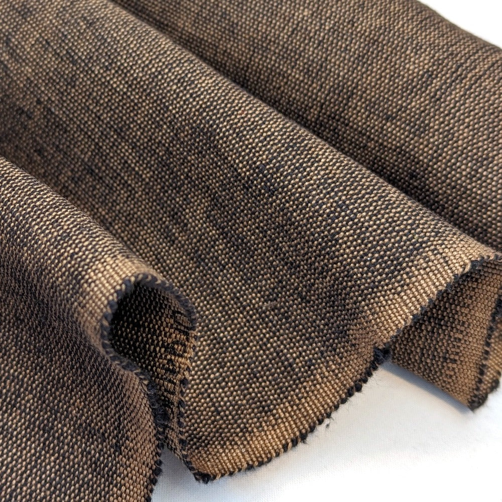 Organic Cotton Dunweave - Black/Brown