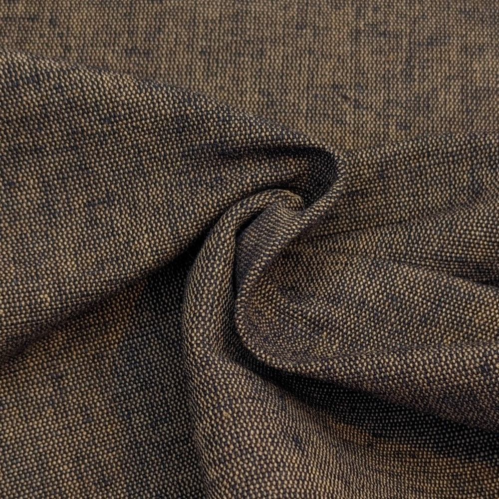 Organic Cotton Dunweave - Black/Brown