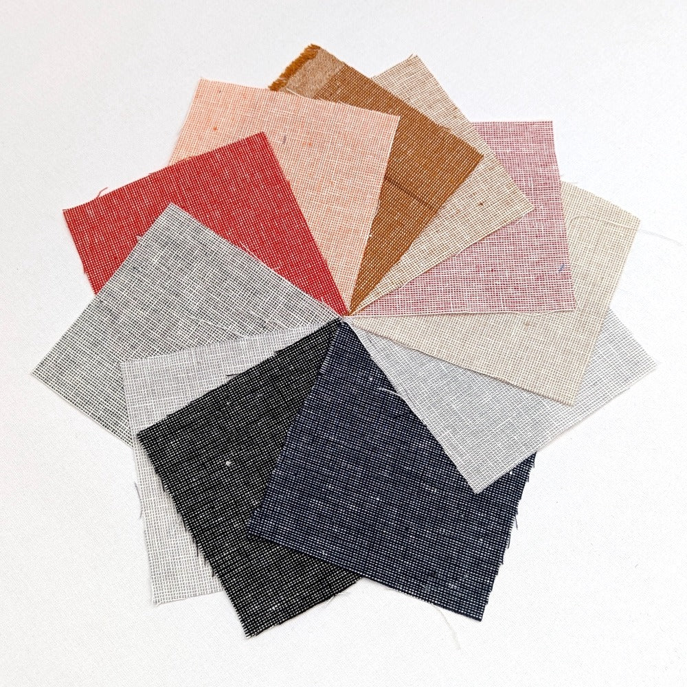 Essex Linen Mix Homespun - Swatches
