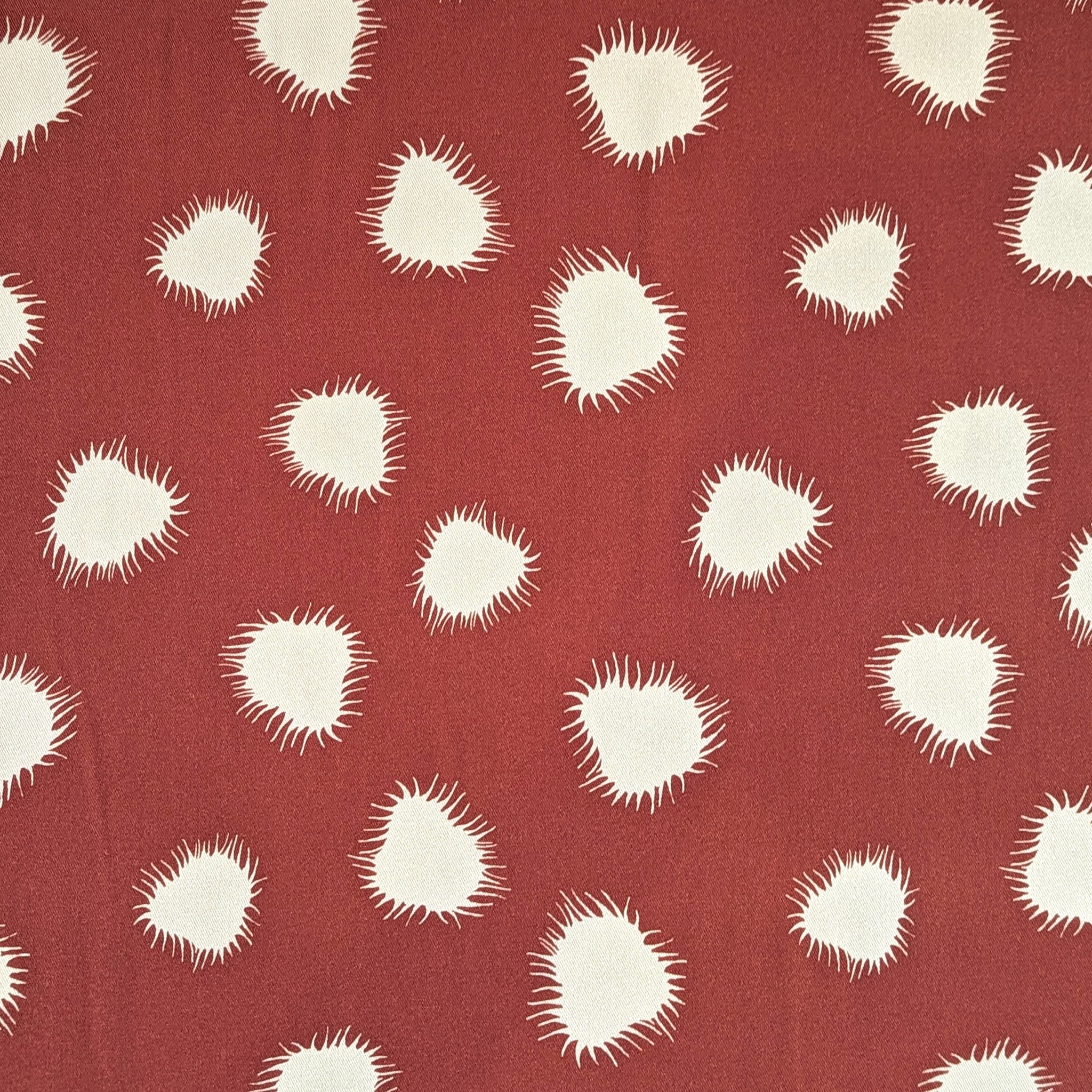 Panspermia Printed Viscose Twill - Morimo - Rust