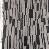 Monpex Piano by Kokka - Striped Crepe - Grey