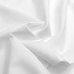 Organic Cotton Percale - White