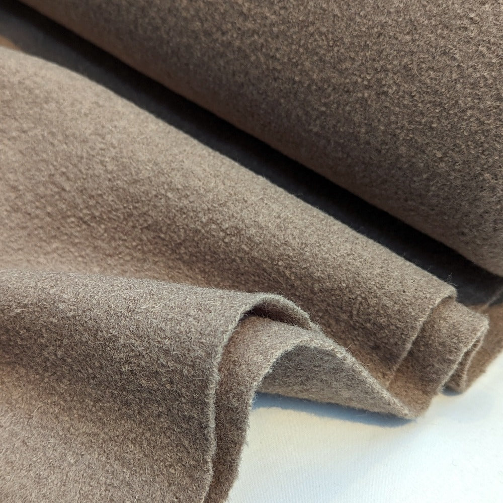 Boiled Wool - Beige | Plain Fabrics | Ray Stitch