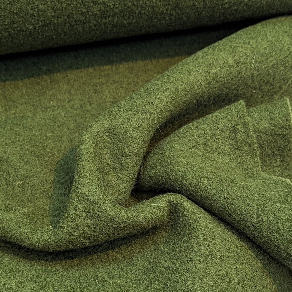Boiled Wool - Green