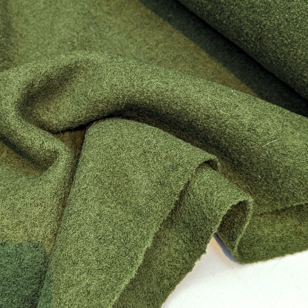 Boiled Wool - Green